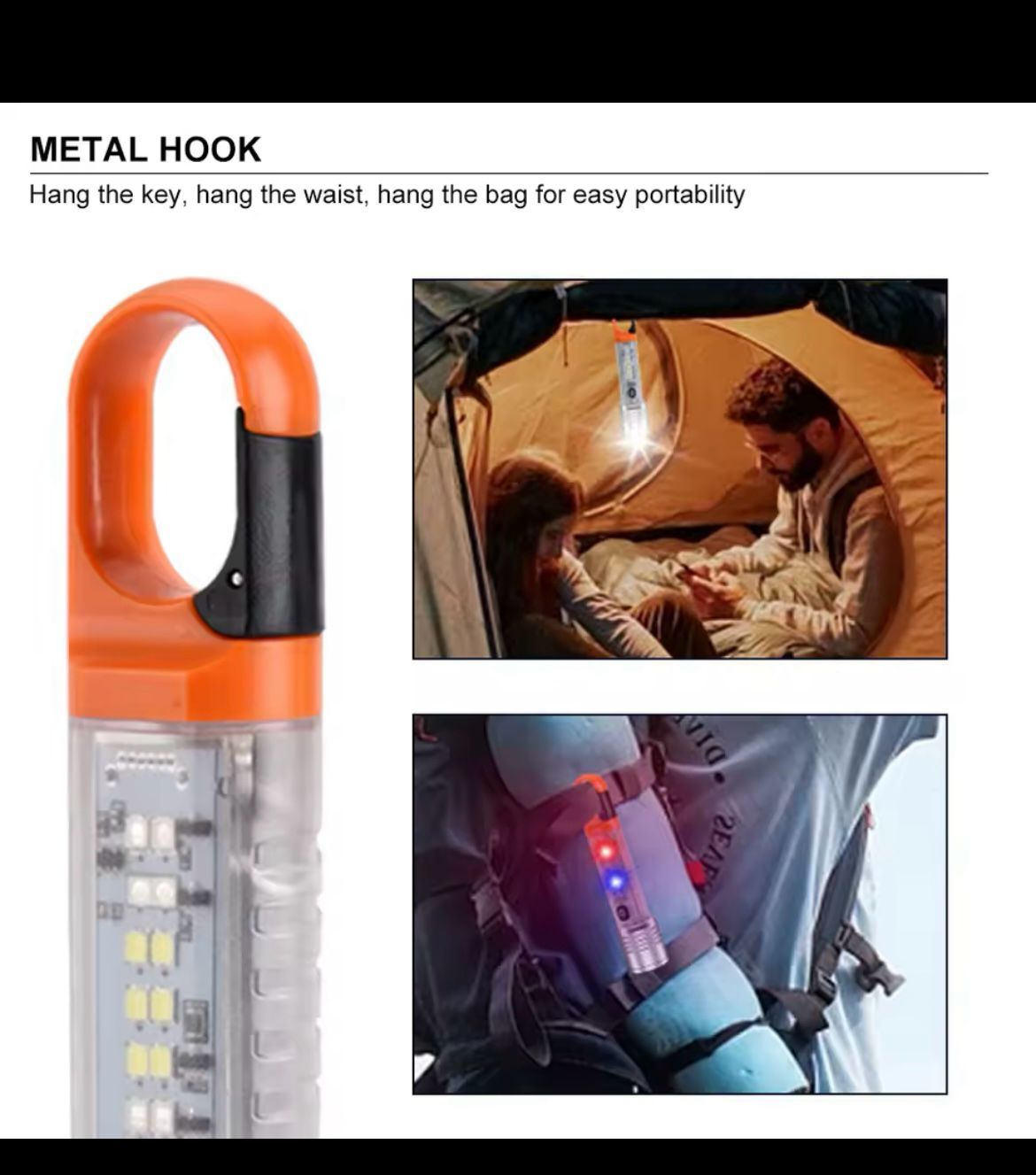 Miniatura 6 de LINTERNA MULTIUSOS RECARGABLE USB